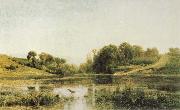 Charles Francois Daubigny Landscape at Gylieu Spain oil painting artist